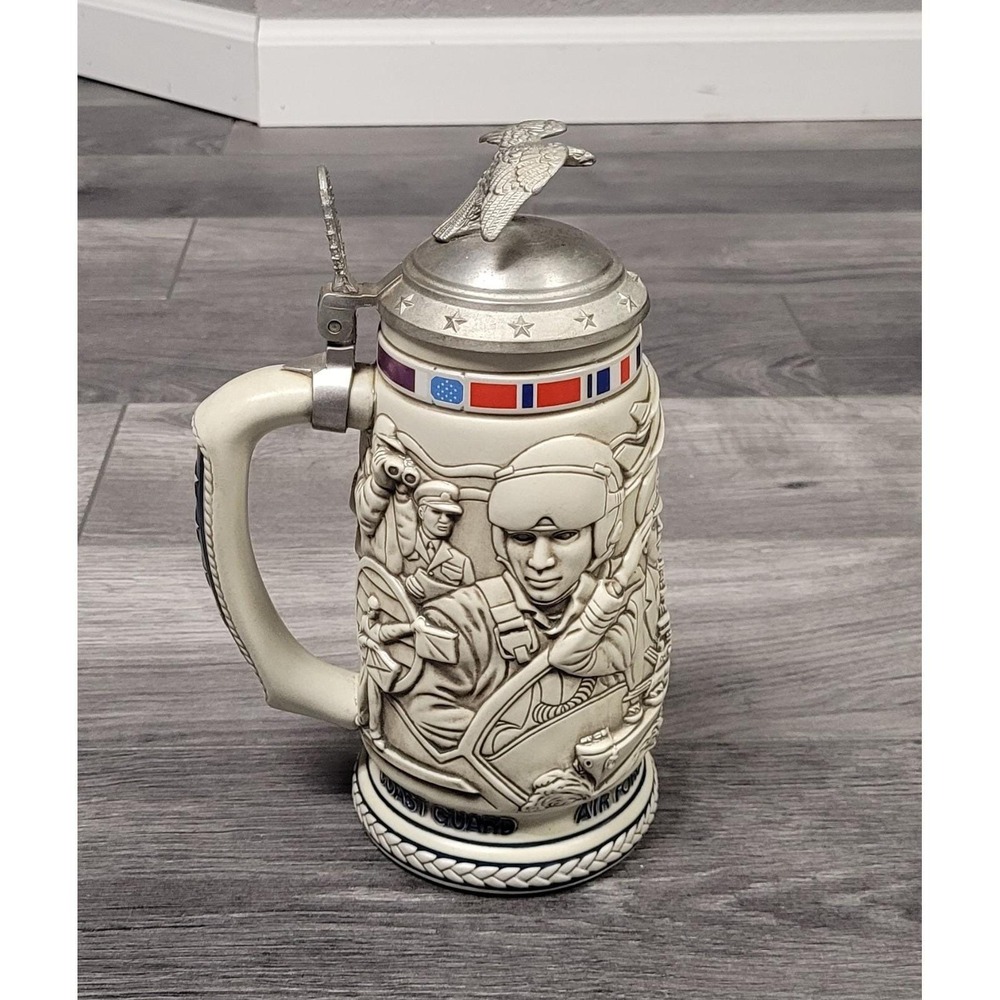 Avon Collectible Tribute To The American Armed Forces Stein